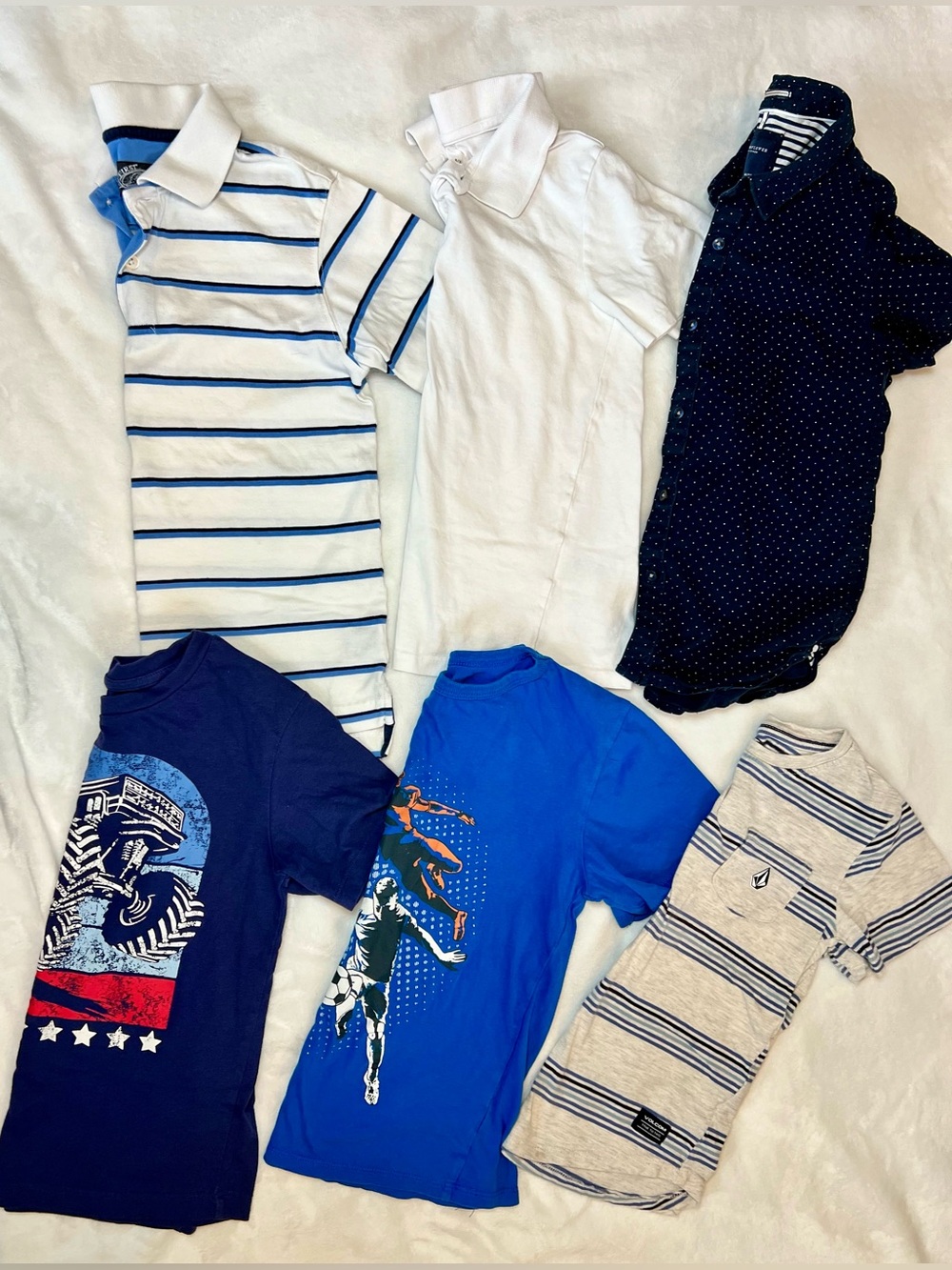 Boys Size 7/8 Short Sleeve Shirts